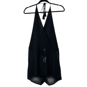 Michael Kors Beach Sheer Black Cover up Bikini Women’s size XS